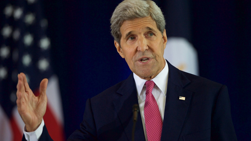 Kerry: Uçuşa yasak bölgeyi kapsayan bir anlaşma için çalışacağız